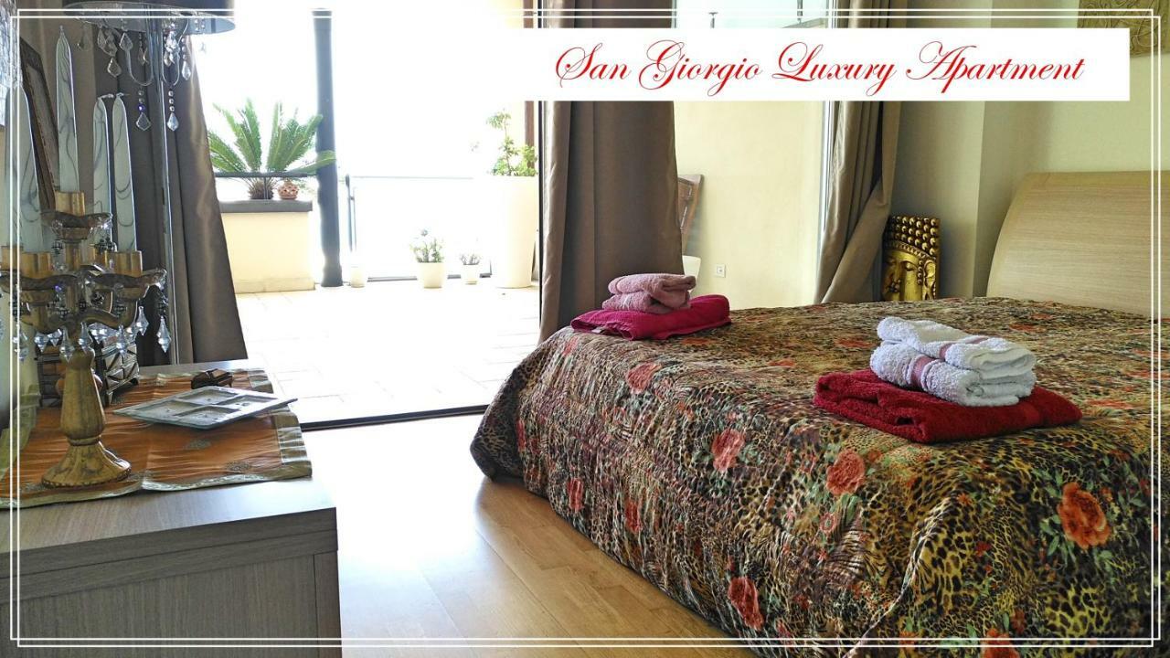 San Giorgio Luxury Apartment Taormina-Panoramic Pool & Parking Space Exterior photo