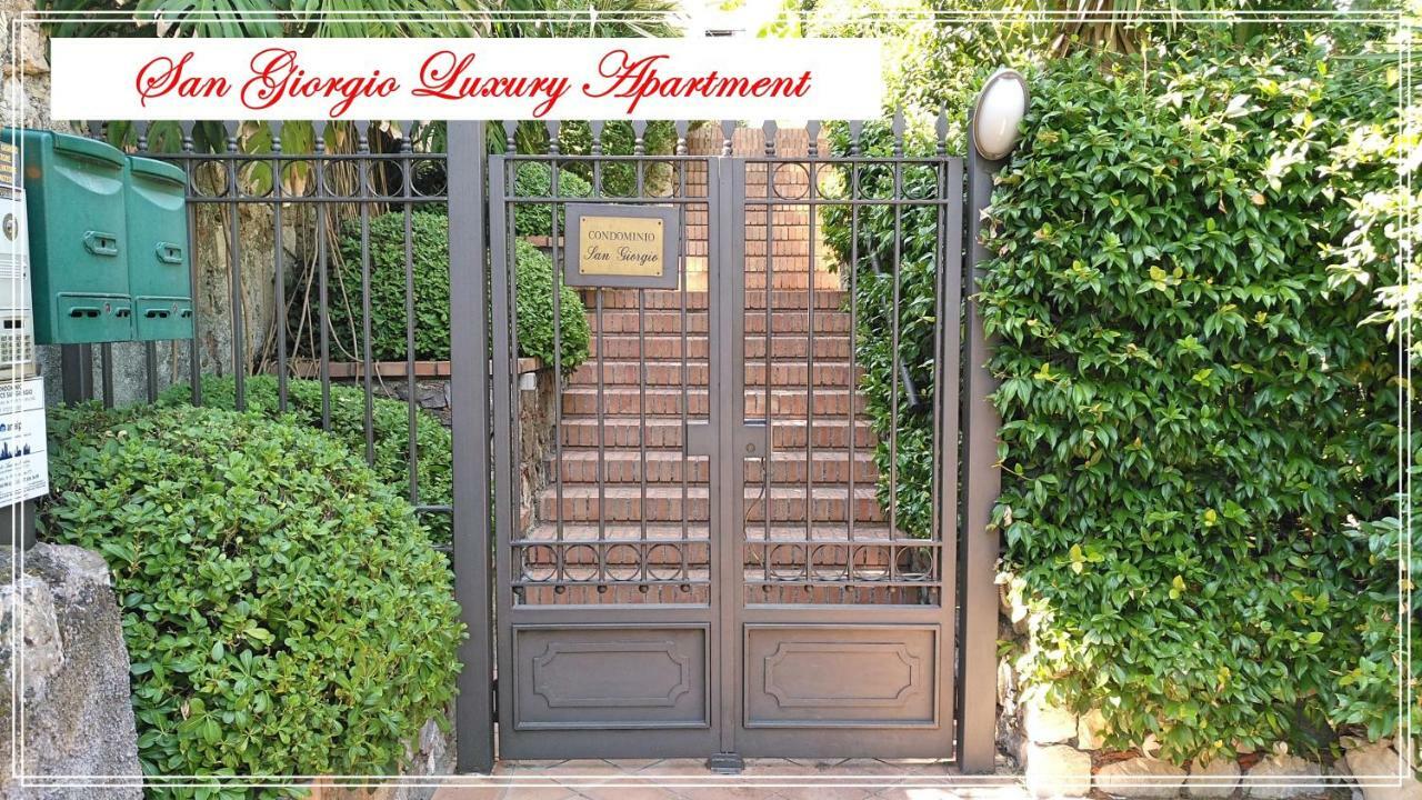 San Giorgio Luxury Apartment Taormina-Panoramic Pool & Parking Space Exterior photo